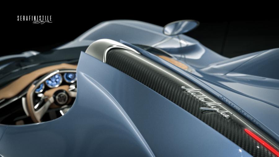Детали экстерьера Maserati Millemiglia Concept by SerafiniStile 2020 года  (фото 16 из 16)